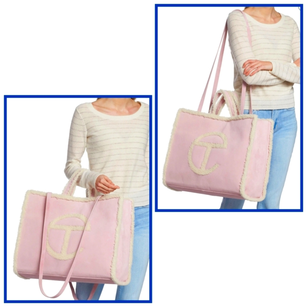 UGG X TELFAR Large Shopper Bag In Pink